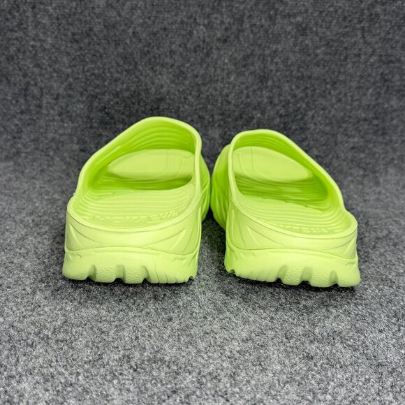 Hoka Ora Recovery Slide Sandals Men\'s Size 14 Neon Yellow Athletic Running Beach main image 9